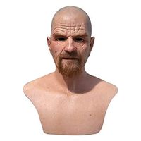 Halloween Realistic Old Man Mask Supersoft  Latex Face Mask Cosplay Halloween Costume Props