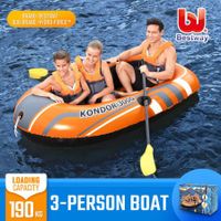 Bestway Kayak Canoe Raft Inflatable Sea Fishing Adventure Boat Blow Up 211cm