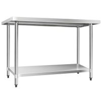 Cefito 1219 x 610mm Commercial Stainless Steel Kitchen Bench