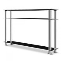 Entry Hall Console Table - Black & Silver