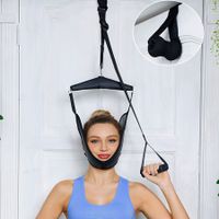 Over The Door Cervical Neck Traction Device For Home Use Portable Neck Pain Relief Hammock Physical Therapy For Neck Decompressor