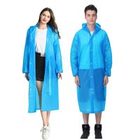 Raincoats for Adults Reusable, Portable EVA Rain Coats (2Pack)