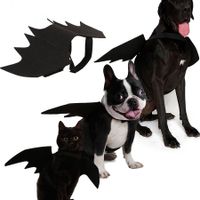 Pet Cat Bat Wings for Halloween Party Decoration Puppy Cosplay Bat Costume Cute Puppy Dress Up Accessories(2 Pack)