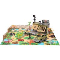 Dinosaur Toys Laboratory Playset with Activity Play Mat for Kids