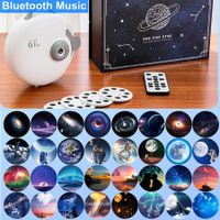 Planetarium 32 in 1 Star Projector Galaxy Night Light Projector Bluetooth Music Starry for Bedroom