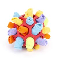 Interactive Dog Puzzle Toys Encourage Natural Foraging Skills Portable Pet Snuffle Ball Toy Slow Feeder Training Educational Toy