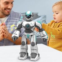 Intelligent Robot with Gesture, Remote Control Robot for Kids Aged 5, 6, 7, 8, 9