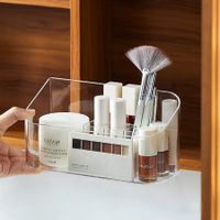 Acrylic Makeup Cosmetic Organizer, Skincare Lotion Organizer Box Storage Tray
