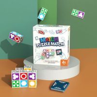 Matching Puzzle Game, Think Fast to Make the Match, Develop Rapid Problem-Solving Abilities  up to 4 Players Ages 7+