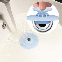 Drain Stopper Sink Strainer Hair Catchers Cover 2 in 1 Stop and Filter for Floor