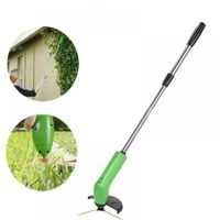 Cordless Grass Trimmer Leaves Cutter Mower Weed Lawn Cutting Garden Yard Tool