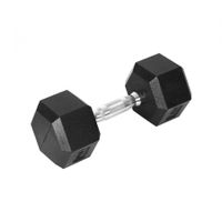 Centra Rubber Hex Dumbbell 15kg Home Gym Exercise Weight Fitness Training