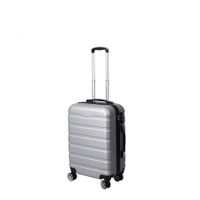 Slimbridge 20" Luggage Suitcase Trolley Travel Packing Lock Hard Shell Silver