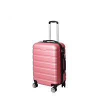 Slimbridge 24" Luggage Suitcase Trolley Travel Packing Lock Hard Shell Rose Gold