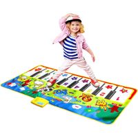 Piano Playmat - Musical Playmat with 8 Animal Sounds, Dance Mat for Kids, Tactile Play Dance Mat, Toy Gift for Girls