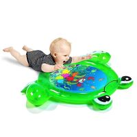 Frog Baby Water Mat, Tummy Tumbling Baby Toys, Inflatable Play Mat, Fun Play Center for Newborn Early Development Activities