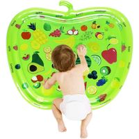 Fruit Baby Water Mat, Baby Toys Inflatable Play Mat Water Cushion Fun Play Center for Newborn Early Development Activities