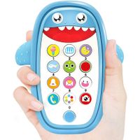 Baby Musical Toys,Baby Shark Phone Toys with Light and Sound for Children and Toddlers