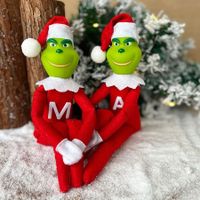 Christmas Grinch Plush Toy,32CM Grinch Stuffed ?Animal,Green Monster Plush Doll