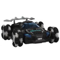 Drift Spray Racing Black Car 2.4G Radio Remote Control Car Off-Road High Speed Rechargable