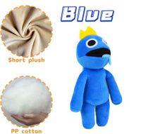 Rainbow Plush FRIEND Blue monsters  Plush Toys Soft Cute Stuffed Animal Doll, Best Gift for Boys and Girls 30cm