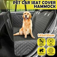 Pet Dog Car Seat Cover Cat Hammock Back Blanket Beach Mat Rear Bench Protector Waterproof Non Slip Storage Pocket