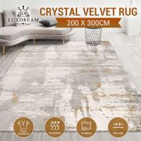 Bedroom Carpet Large Floor Mat Living Room Area Rug Nursery Washable Non Slip Rectangle Velvet Japanese Print