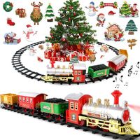 Christmas Tree Train with Lights and Sound, Christmas Decoration Decor, Xmas Gifts for Kids