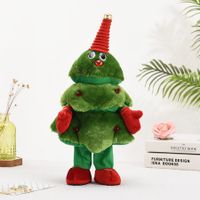 Electric Singing and Dancing Plush Toy Funny Christmas Tree Mimicking Toys Xmas Gifts for Toddlers Kids (Dance)