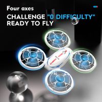 Four Axes Mini Drone RC Quadcopte r with Propeller with Auto Hover 360°Stuny Roll Kids Toys Gift , Easy to Fly Toys Drone for Boys Girls