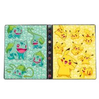 240 Cards Pokemon Album Book Collection Holder Pocket AnimeBinder Folder Gift For Kids 32X20CM