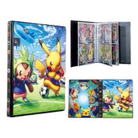 240 Cards Pokemon Album Book Collection Holder Pocket AnimeBinder Folder Gift For Kids 32X20CM