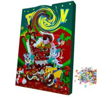 Advent Calendar 2023, 24 Pack/Box Pokemon Toys 24 Days Countdown Christmas Gifts for Kids And  Christmas Hoilday Season, Green