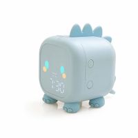 Dinosaur Alarm Clock Alarm Clocks with Night Light Digital Alarm Clock for Kids Boy Children (Blue)