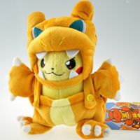 Cosplay Pikachu Peluche Doll Pokemon Plush Toy Charizad 20cm
