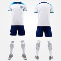 Size 2XL England World Cup Sport Host Stadium Fans Supporter National Team Soccer Footaball Short sleeves T Shirt Trousers Socks