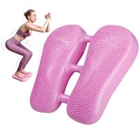 Wobble Cushion Indoor Inflatable Aerobic Steppe  Balance Stepper. PVC Massage Dots Balance Cushion Board for Body Place Exercising