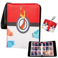 900 Card Binder for Cards Binder 9-Pocket TCG Game Cards PU leather Collection Holder Pocket Folder Gift For Kids