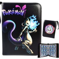 900 Cards Case Binder Pokemon Card TCG Game Cards PU leather Collection Holder Pocket Folder Gift For Kids
