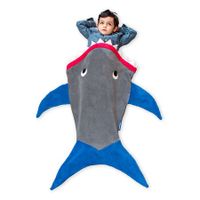 Shark Blanket Tail Super Soft and Cozy  Fleece Blanket Machine Washable Wearable FOR HEIGHT 100-150CM SizeS