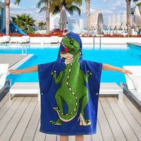 Hooded Towel for Babys Toddlers, Boys Girls 2 to 5 Years, Cotton Wrap,Pool Shower Beach Swim Bathroom Child Cover ups