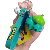 1 Set Pokemon Keychain Accessories, Silicone Cute Kawaii Gift for Boys Girls