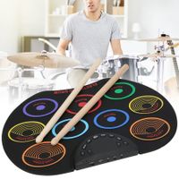 Electronic Drum Pad, Electronic Drum, Durable Travel School for Children Home(Colorful models)