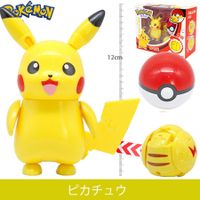 Pokemon Deformation pokeball Figures Toys Transform Pikachu Action Figure Model Dolls