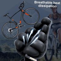 SizeS Bike Seat Cushion Soft Bike Seat Cover for Peloton/Stationary/Mountain Bike Accessories