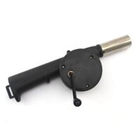 Hand Crank BBQ Fan, Portable Barbeque Air Blower for Outdoor Barbecue Fire Bellow
