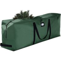 Christmas Tree Storage Bag, Durable Handles and Sleek Dual Zipper165 x 38 x 76 CM Green