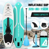 Stand Up Paddle Board SUP with Seat Inflatable Paddleboard Blow Up Kayak Backpack Leash Pump