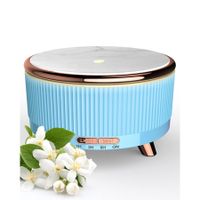 Diffusers for Essential Oils Large Room,500ml Aromatherapy Diffuser7 Colors Changed (Light Blue)