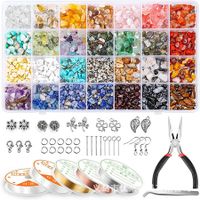 28 Colors Crystal Beads for Jewelry Making 1660Pcs Crystal Jewelry Making Kit Bead Kit Ring Maker Kit with Jewelry Ring